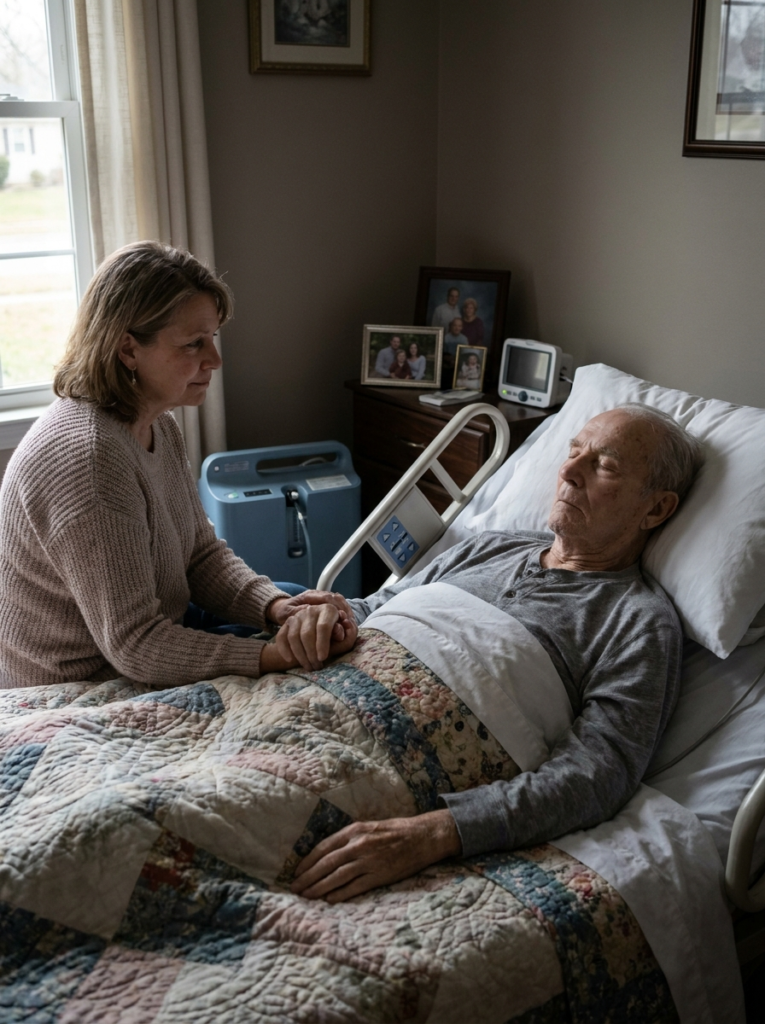 How to care for a dying person at home without losing yourself